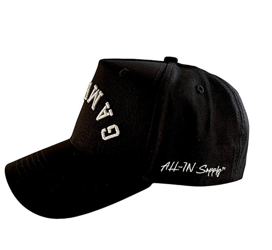 Upside down gambler hat