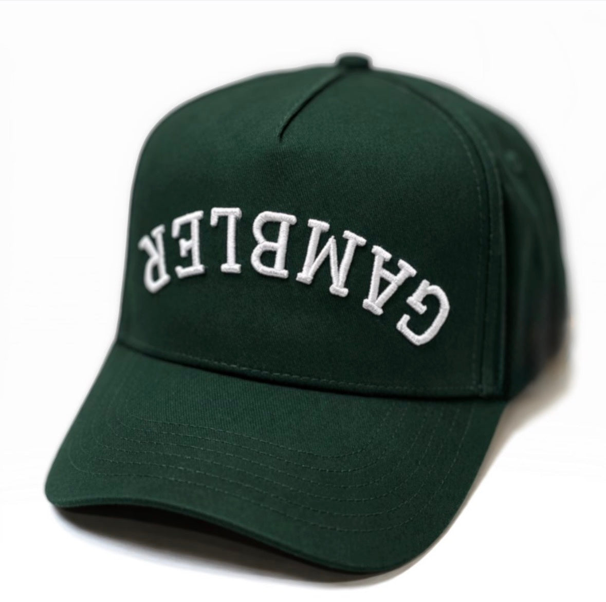Upside Down Gambler - Forest Green