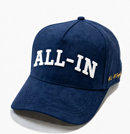 ALL-IN - Navy Blue Suede *PREORDER*