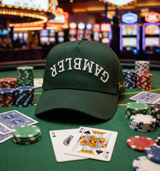 Upside Down Gambler - Forest Green