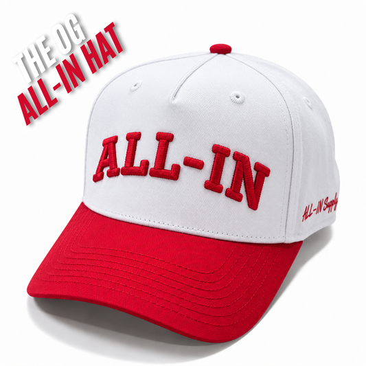 ALL-IN - White/Red