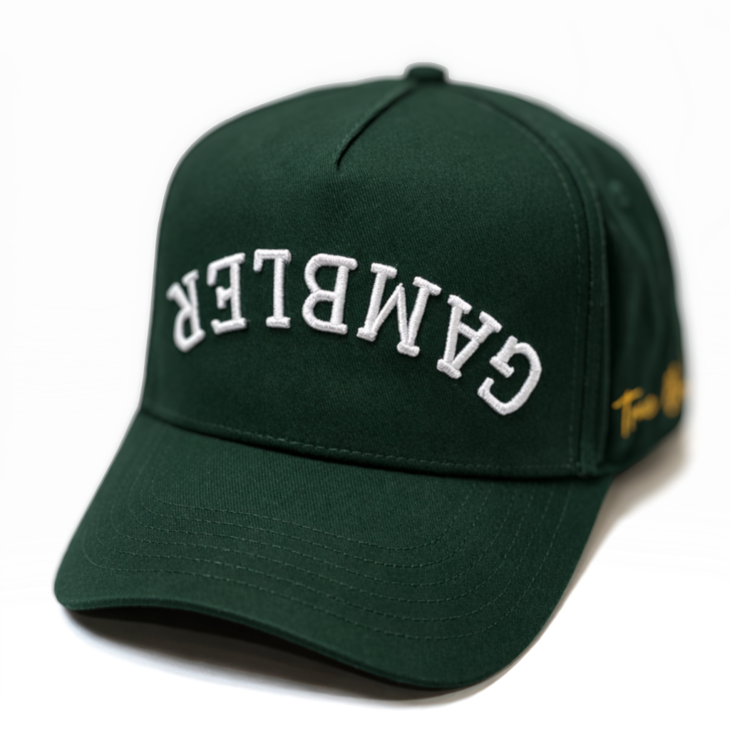 Upside Down Gambler - Forest Green